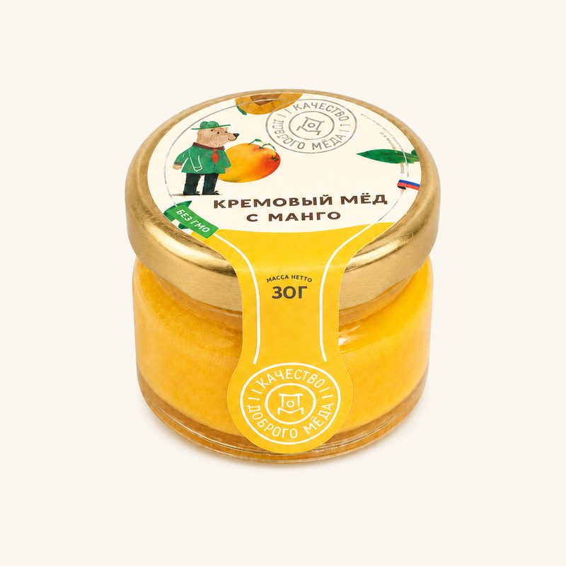 Крем-мёд с манго 30 г — крем-мёд оптом