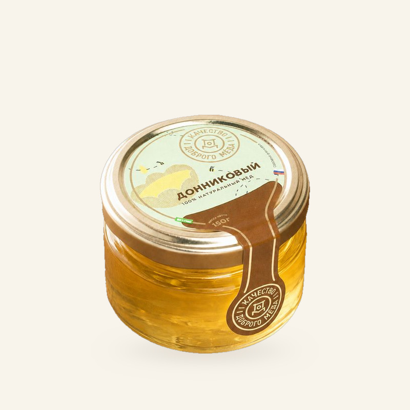 Донниковый мёд 150 г — фасованный мёд оптом
