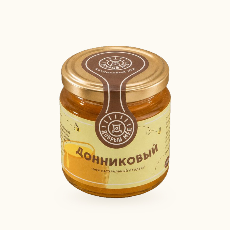 Донниковый мёд 250 г — фасованный мёд оптом